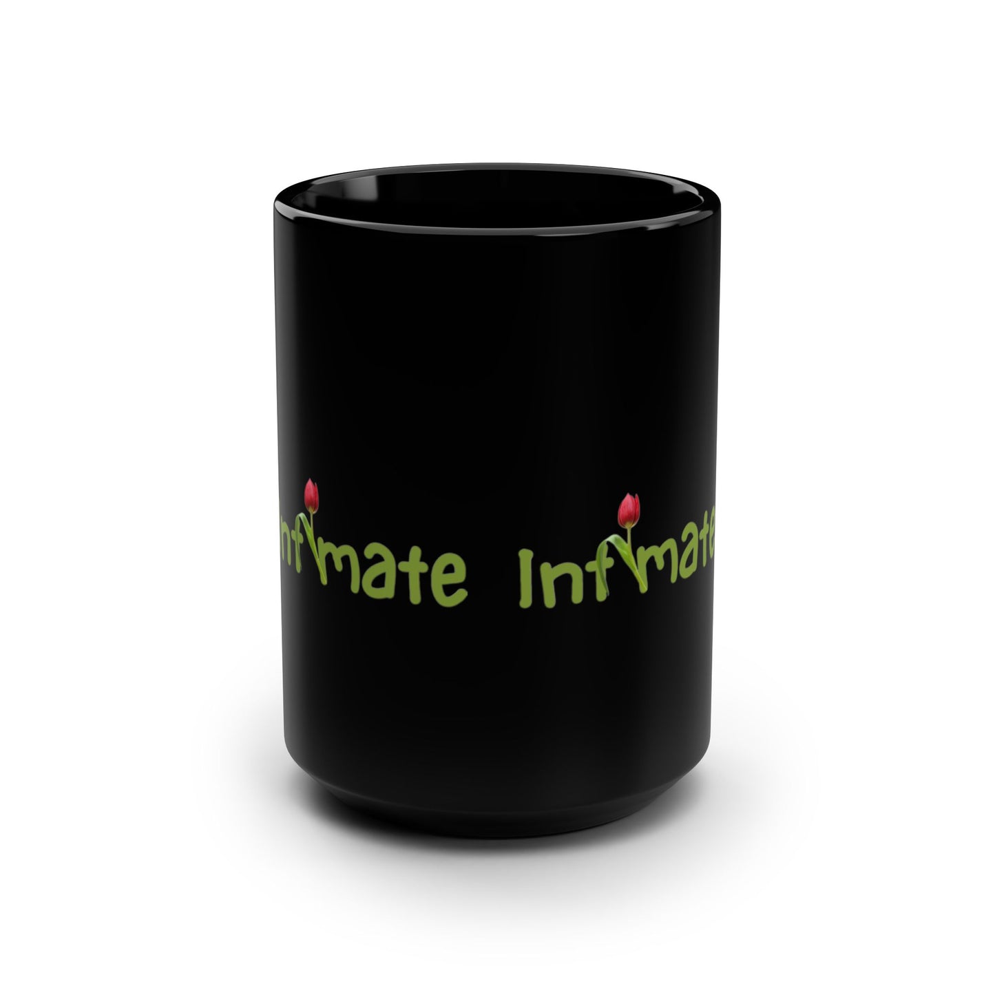 Inflexible Black Mug - 15oz Coffee Cup for Plant Lovers