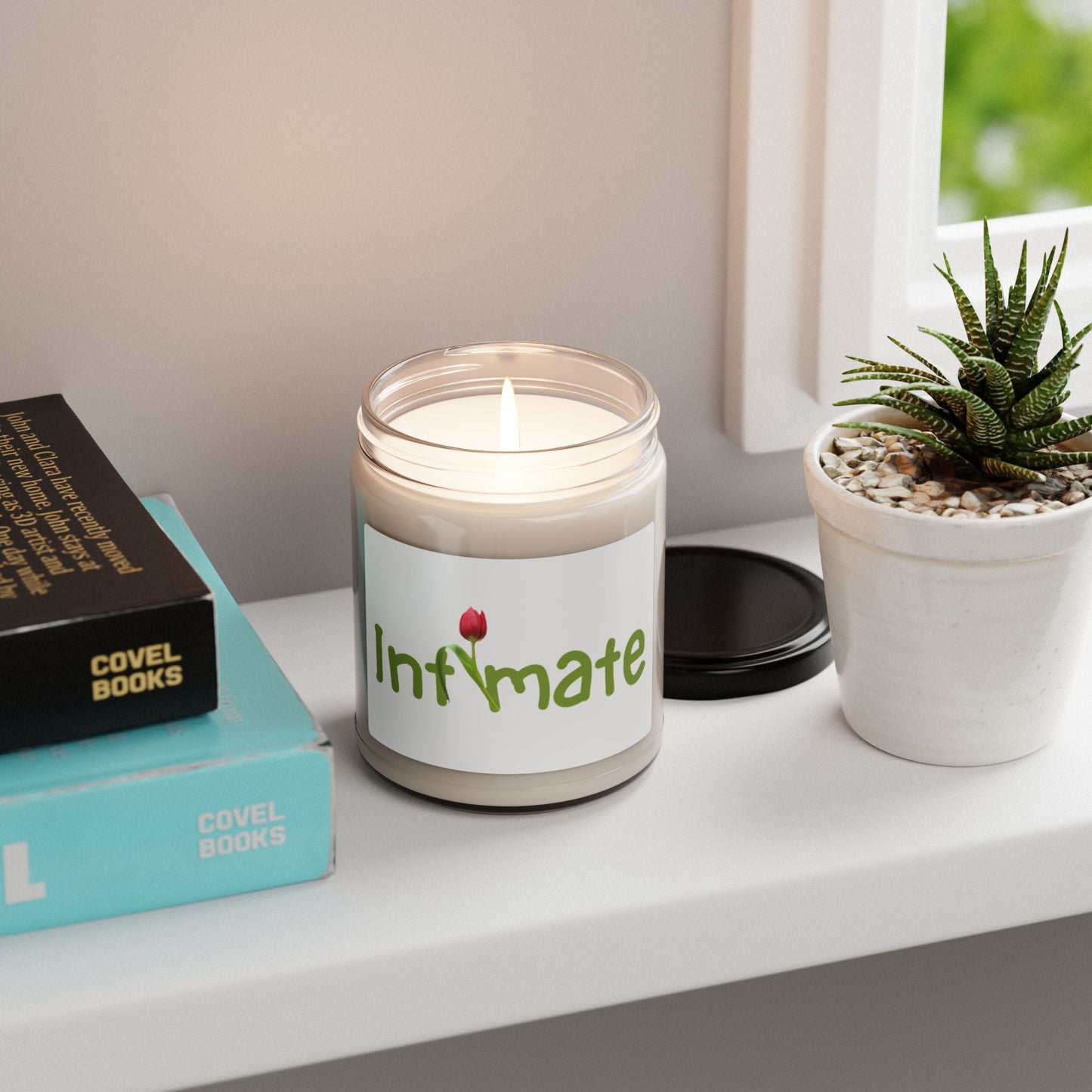 Intimate Scented Soy Candle, Romantic Home Decor, Gift for Couples, Relaxation Candle, Aromatherapy, Wedding Favor